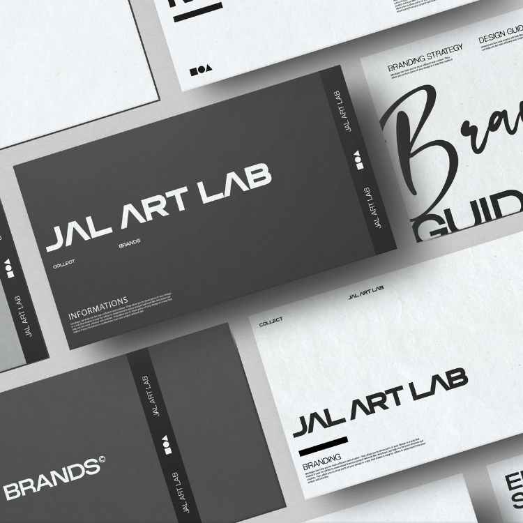 jal art lab website branding logo ads video social media